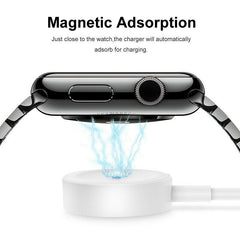 Portable QI Magnetic Wirless Smart Charger for Apple Watch Series 7 6 5 4 3 2 1 SE