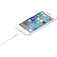 Lightning to USB Power Data Transfer Charging Cable for iPhone iPad iPod (White)