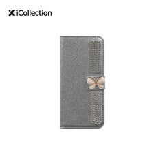 Samsung Galaxy S9 Plus Luxury Butterfly Bling Diamond Wallet Case